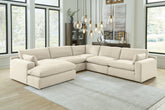 Homestyle Furniture - Ashley Furniture - Elyza 5-Piece Sectional with Chaise - RAF 5-Piece Sectional with Chaise - 10006S6