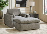Homestyle Furniture - Ashley Furniture - Dramatic Oversized Chair and Ottoman - Oversized Chair and Ottoman - 11702U2