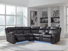 Homestyle Furniture - Ashley Furniture - Sultan Meadow 2-Piece Reclining Sectional - 2-Piece Reclining Sectional - PC13001S1