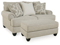 Homestyle Furniture - Ashley Furniture - Asanti Loveseat and Ottoman - Loveseat and Ottoman - 13201U5
