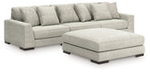 Homestyle Furniture - Ashley Furniture - Regent Park 3-Piece Sectional and Ottoman - 3-Piece Sectional and Ottoman - 14404U1
