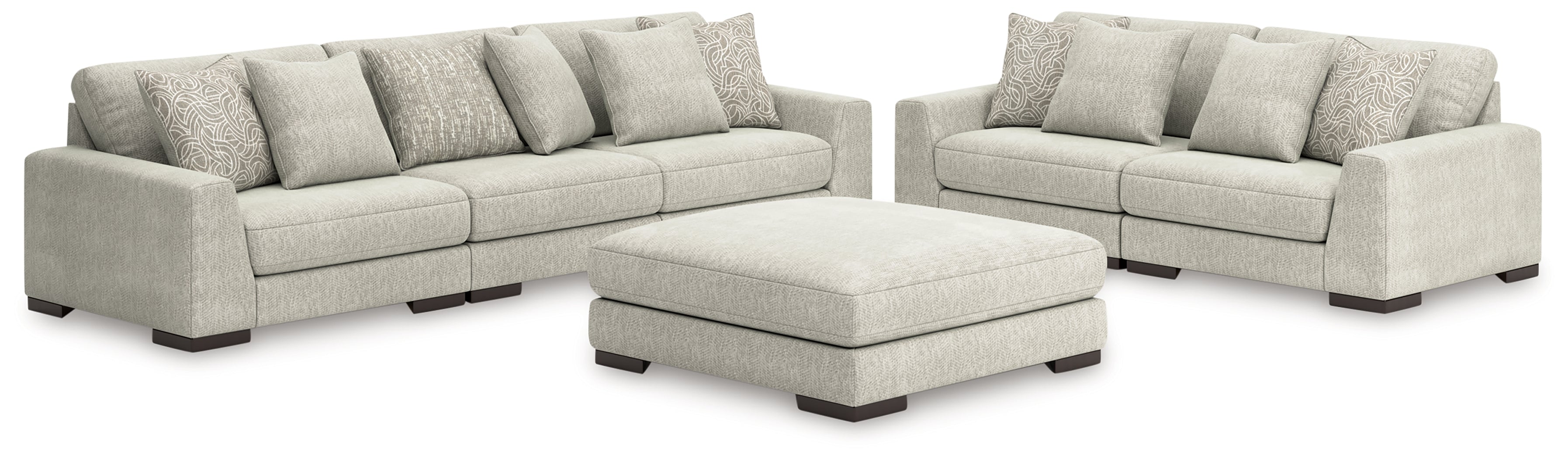 Homestyle Furniture - Ashley Furniture - Regent Park 3-Piece Sectional Sofa and 2-Piece Sectional Loveseat - 3-Piece Sectional Sofa and 2-Piece Sectional Loveseat - 14404U3