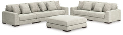 Homestyle Furniture - Ashley Furniture - Regent Park 3-Piece Sectional Sofa and 2-Piece Sectional Loveseat - 3-Piece Sectional Sofa and 2-Piece Sectional Loveseat - 14404U3