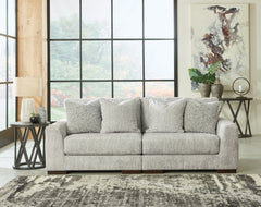 Homestyle Furniture - Ashley Furniture - Regent Park 2-Piece Sectional Loveseat - RAF 2-Piece Sectional Loveseat - 14404S4