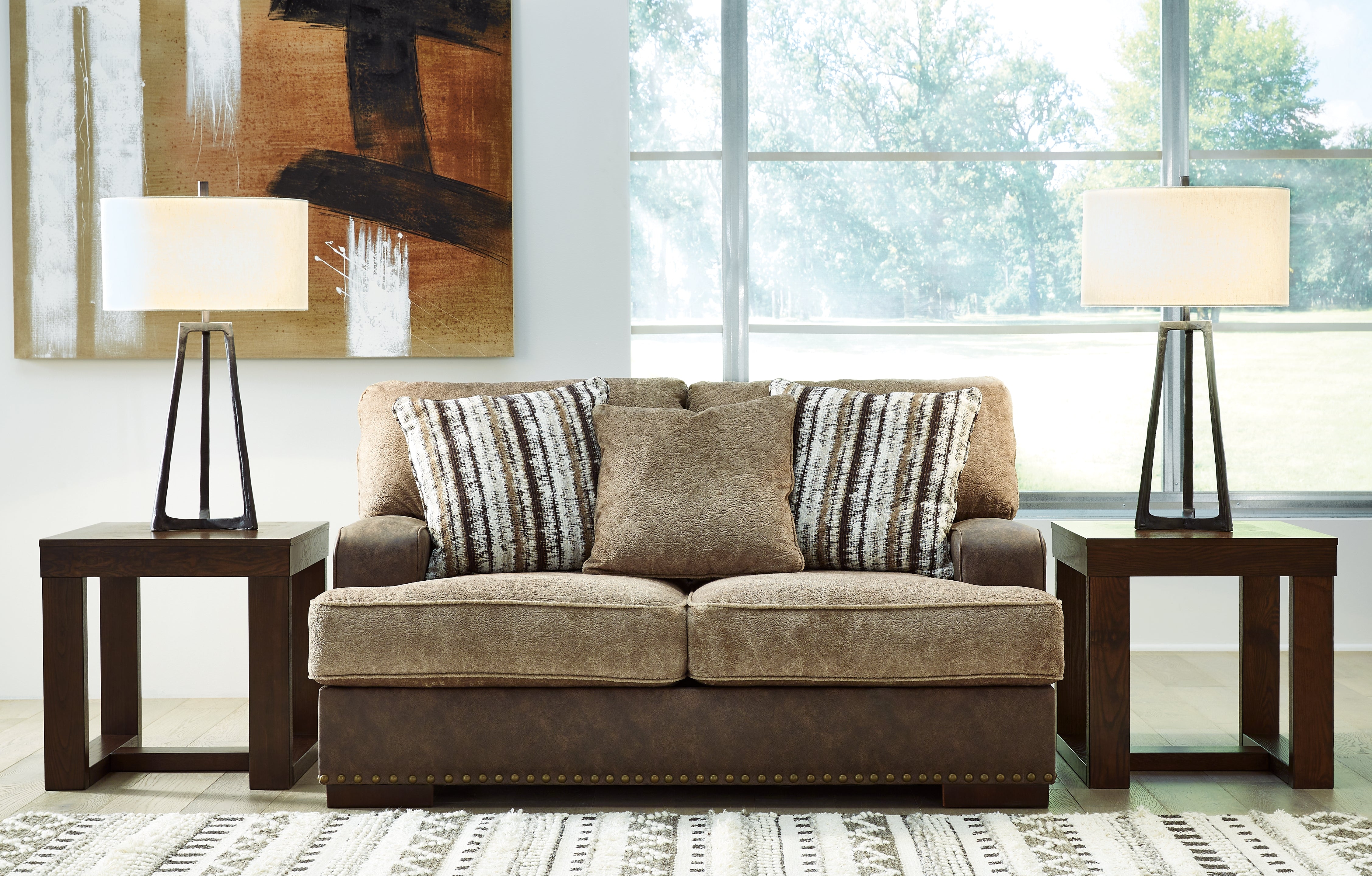 Homestyle Furniture - Ashley Furniture - Alesbury Loveseat - Loveseat - 1870435