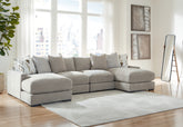 Homestyle Furniture - Ashley Furniture - Aslan Court 4-Piece Sofa Pit Sectional - RAF 4-Piece Sofa Pit Sectional - 20305S5