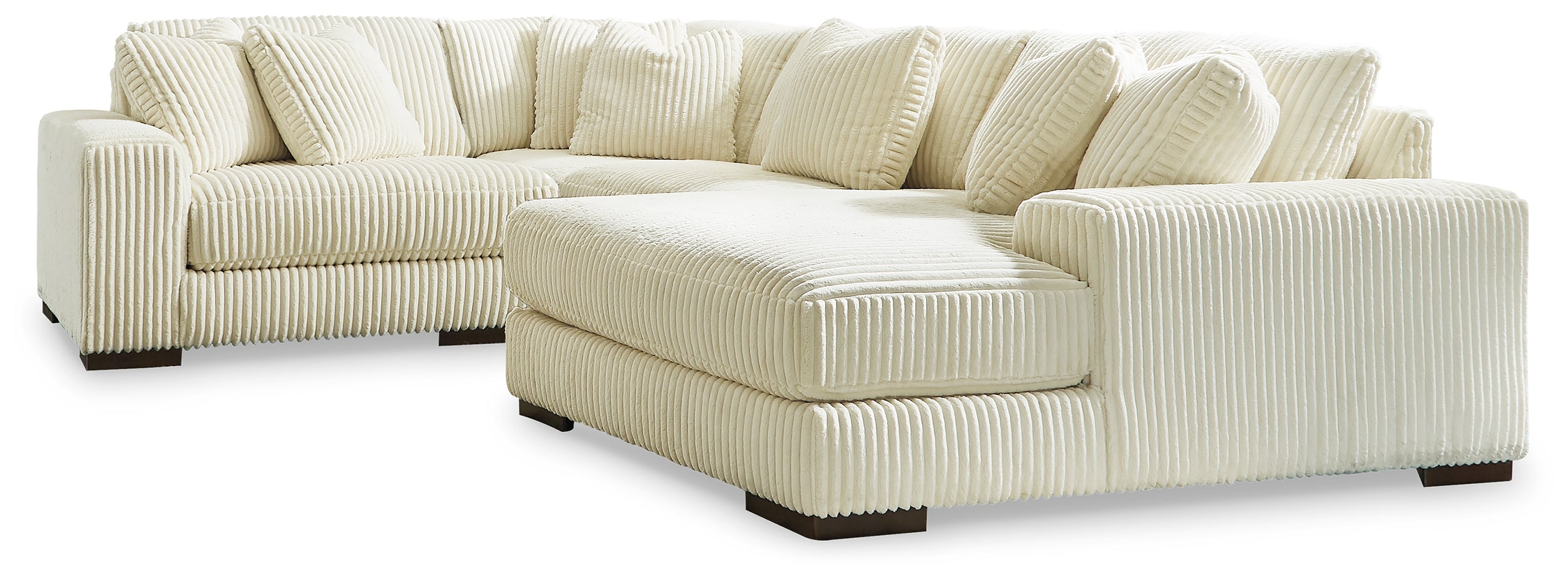 Homestyle Furniture - Ashley Furniture - Lindyn 4-Piece Sectional with Chaise - RAF 4-Piece Sectional with Chaise - 21104S15