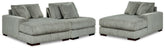 Homestyle Furniture - Ashley Furniture - Lindyn 3-Piece Sectional with Double Chaise - RAF 3-Piece Sectional with Double Chaise - 21105S18