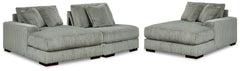 Homestyle Furniture - Ashley Furniture - Lindyn 3-Piece Sectional with Double Chaise - RAF 3-Piece Sectional with Double Chaise - 21105S18