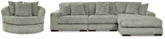 Homestyle Furniture - Ashley Furniture - Lindyn 3-Piece Sectional and Chair - 3-Piece Sectional and Chair - 21105U1