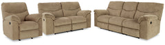 Homestyle Furniture - Ashley Furniture - Alphons Reclining Sofa, Loveseat and Recliner - Reclining Sofa, Loveseat and Recliner - 28202U2