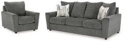 Homestyle Furniture - Ashley Furniture - Stairatt Sofa and Chair - Sofa and Chair - 28502U3
