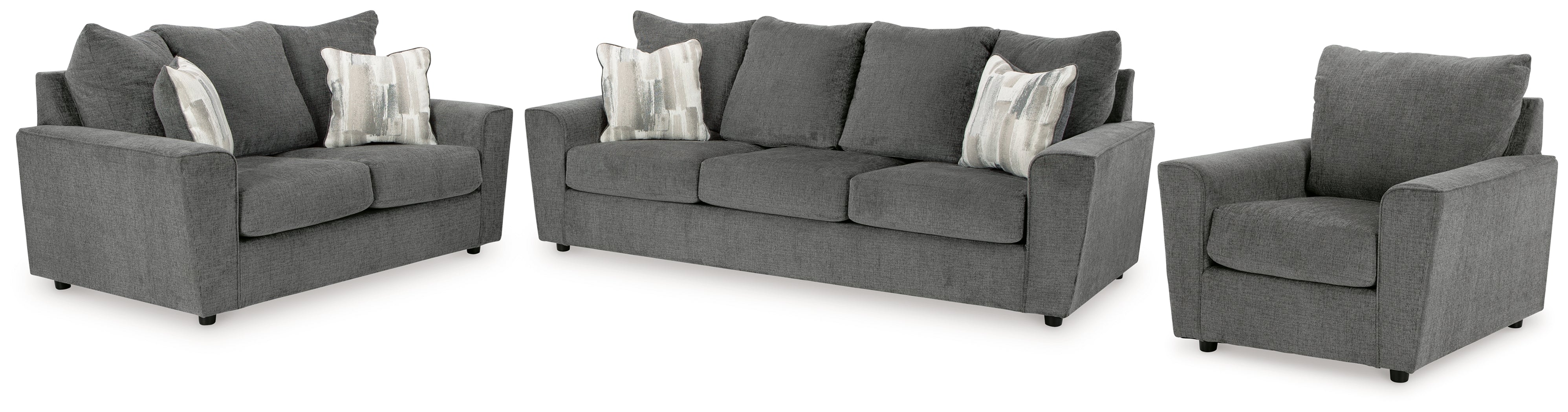 Homestyle Furniture - Ashley Furniture - Stairatt Sofa, Loveseat and Chair - Sofa, Loveseat and Chair - 28502U5