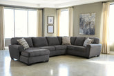 Homestyle Furniture - Ashley Furniture - Ambee 3-Piece Sectional with Chaise - RAF 3-Piece Sectional with Chaise - 28620S1