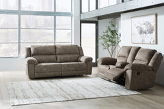 Homestyle Furniture - Ashley Furniture - Laresview Reclining Sofa and Loveseat - Reclining Sofa and Loveseat - 37203U1
