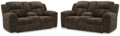 Homestyle Furniture - Ashley Furniture - Frohn Set of 2 Reclining Loveseats - Set of 2 Reclining Loveseats - 37407U5