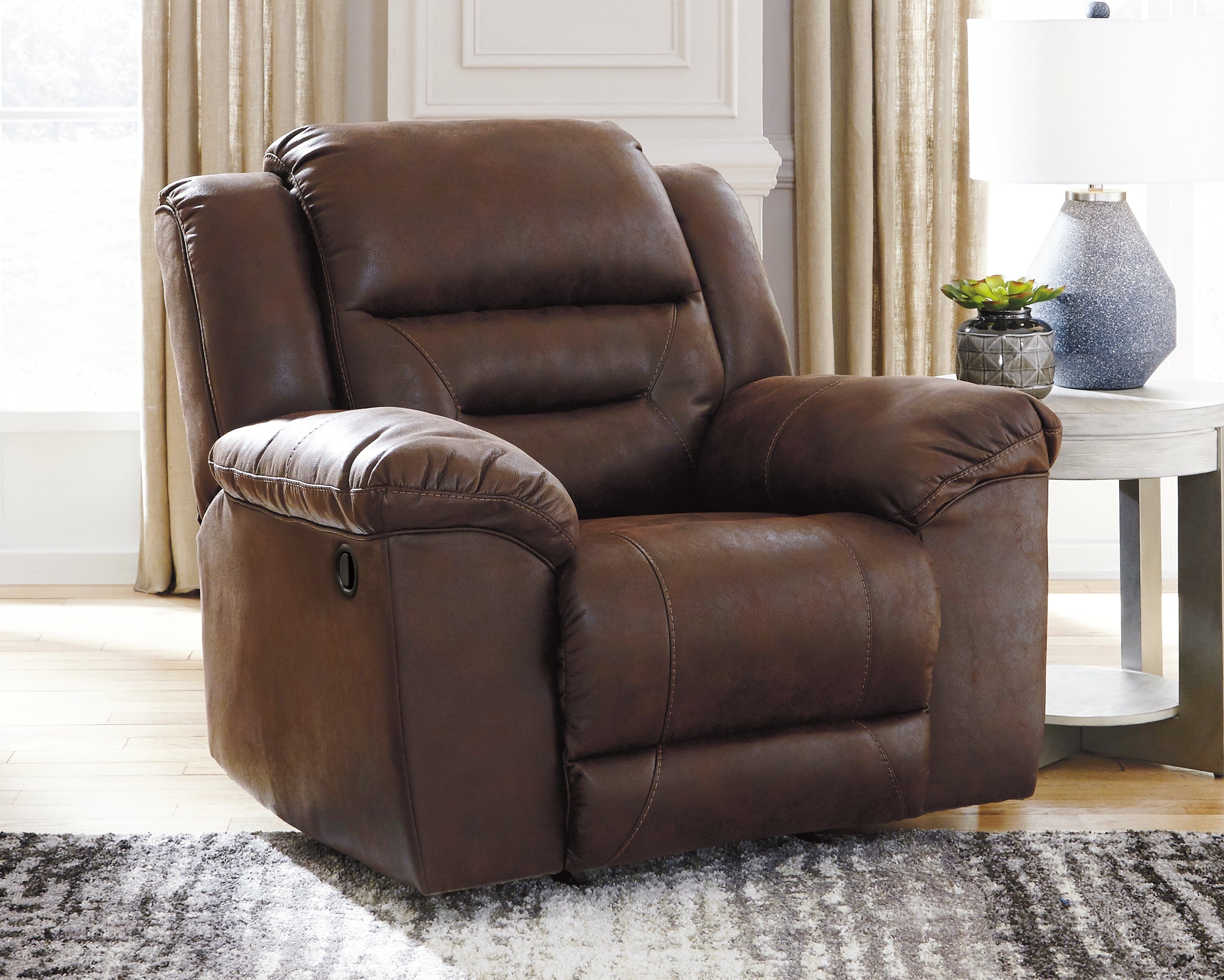 Homestyle Furniture - Ashley Furniture - Stoneland Recliner - Rocker Recliner - 3990425