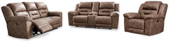 Homestyle Furniture - Ashley Furniture - Stoneland Power Reclining Sofa, Loveseat and Recliner - Power Reclining Sofa, Loveseat and Recliner - 39905U5