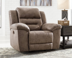 Homestyle Furniture - Ashley Furniture - Stoneland Power Recliner - Power Rocker Recliner - 3990598