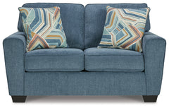 Cashton Queen Sofa Sleeper and Loveseat