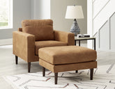Homestyle Furniture - Ashley Furniture - Telora Chair and Ottoman - Chair and Ottoman - 41002U2