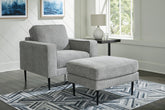 Homestyle Furniture - Ashley Furniture - Hazela Chair and Ottoman - Chair and Ottoman - 41102U1