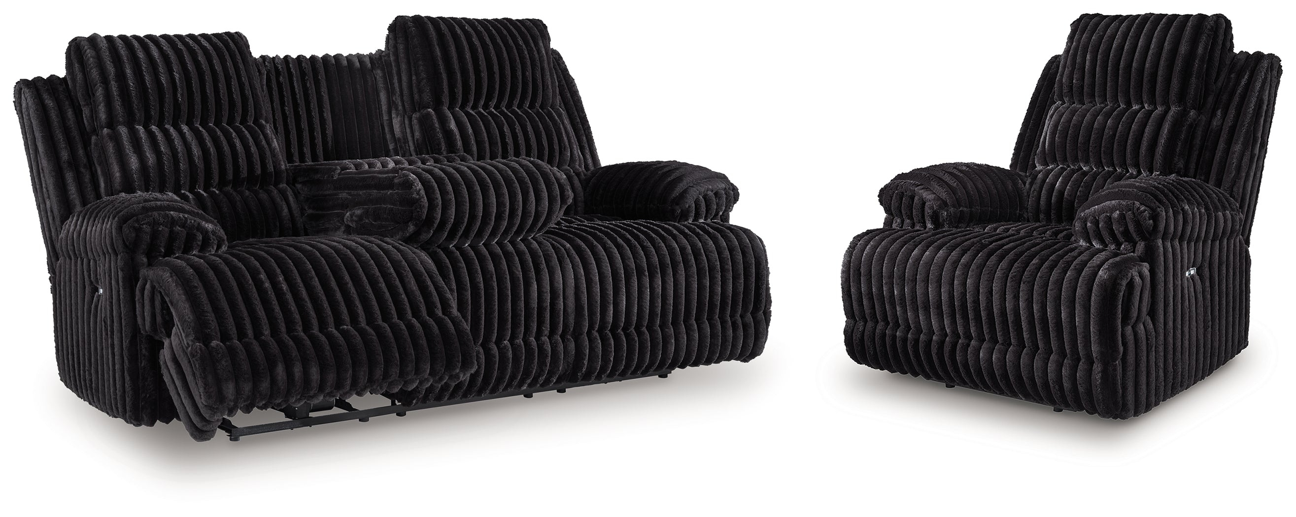 Homestyle Furniture - Ashley Furniture - Rhine Falls Power Reclining Sofa and Power Recliner - Power Reclining Sofa and Power Recliner - PC42805U2
