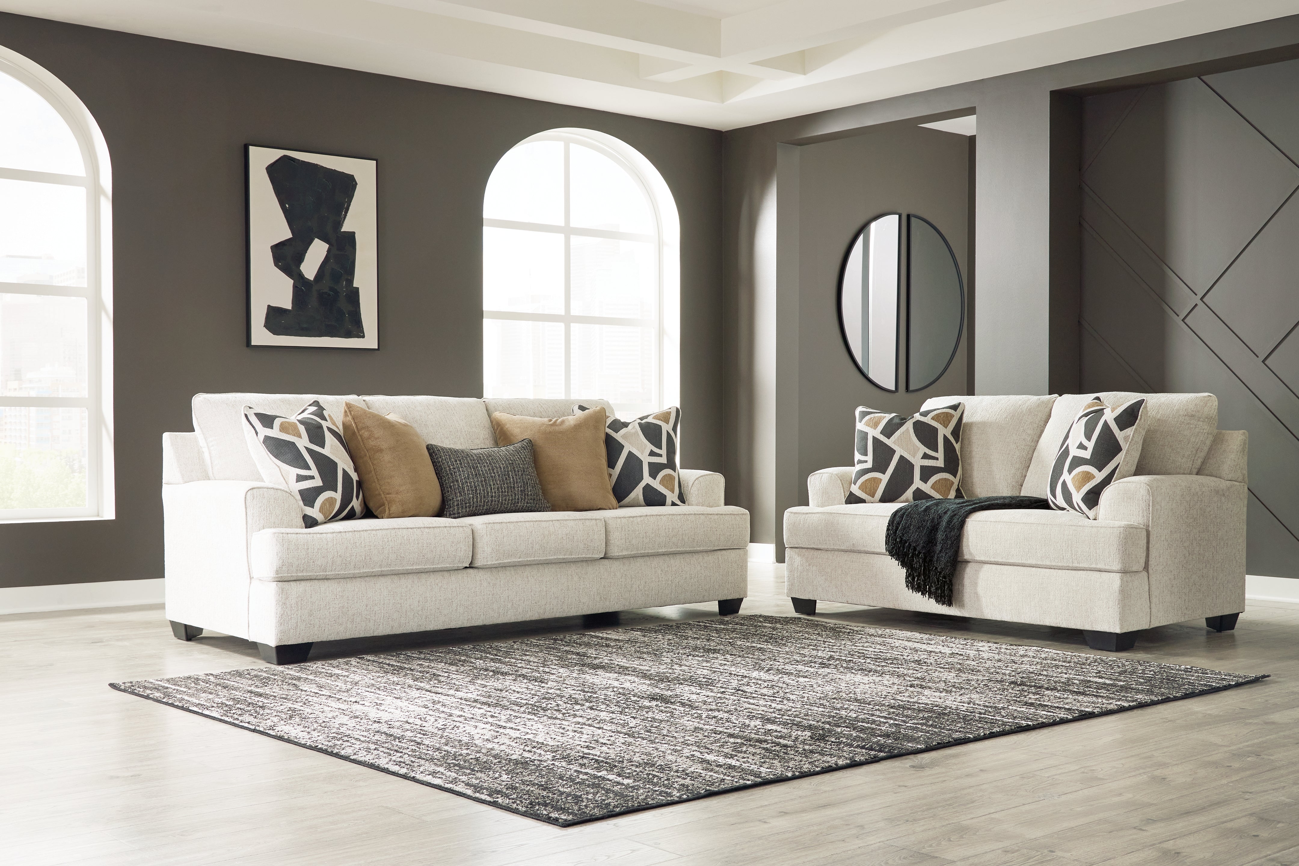 Homestyle Furniture - Ashley Furniture - Heartcort Sofa and Loveseat - Sofa and Loveseat - 44604U2