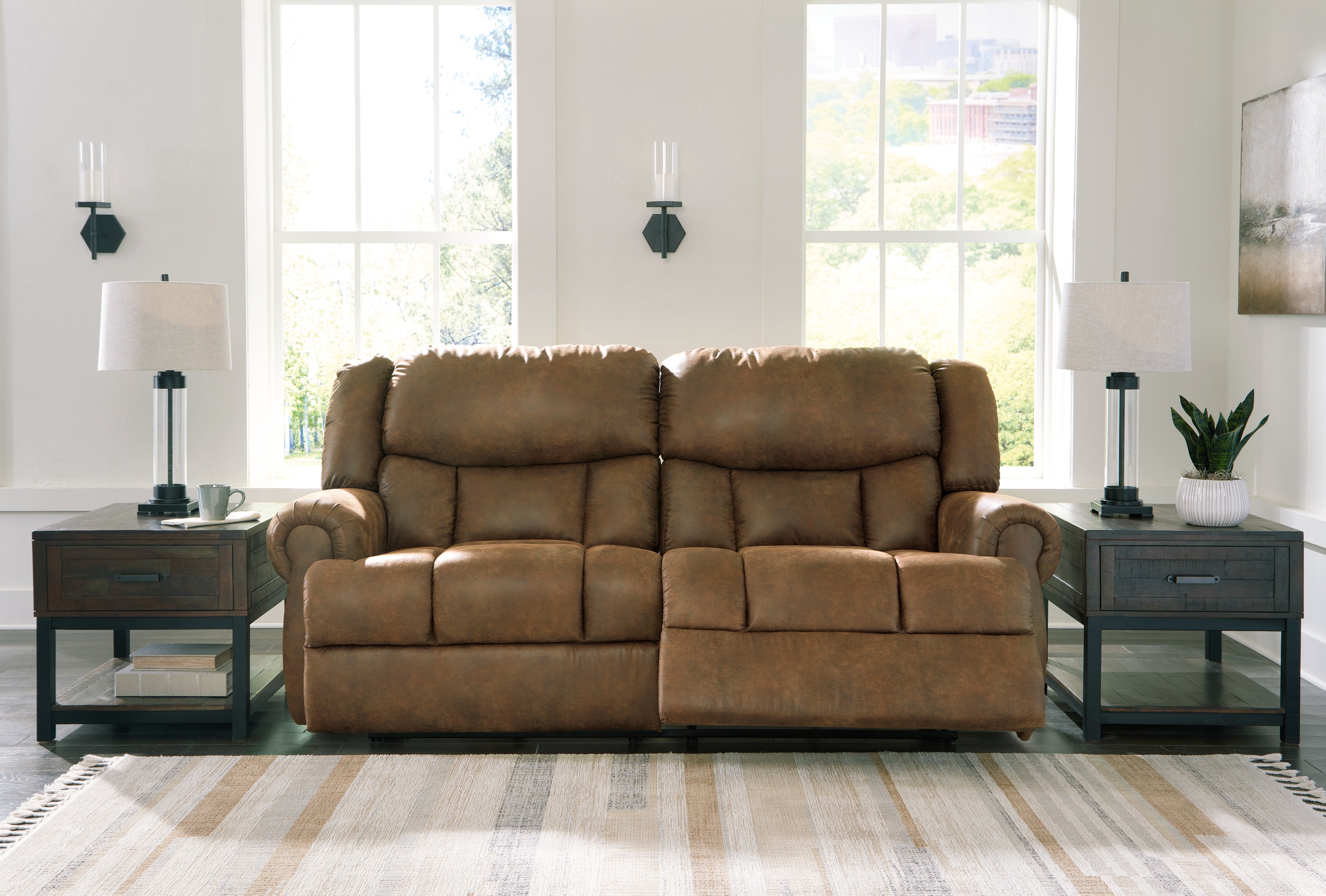 Homestyle Furniture - Ashley Furniture - Boothbay Reclining Sofa - 2 Seat Reclining Sofa - 4470481