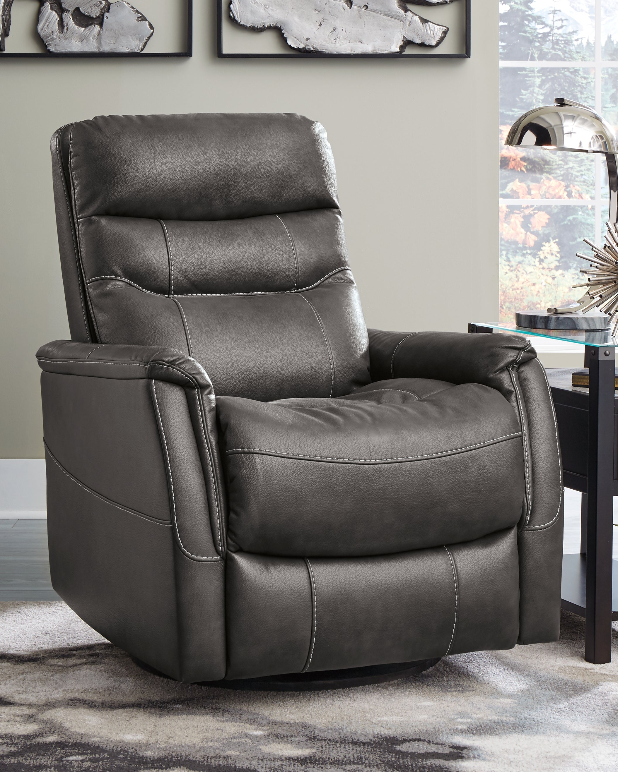 Homestyle Furniture - Ashley Furniture - Riptyme Swivel Glider Recliner - Swivel Glider Recliner - 4640261