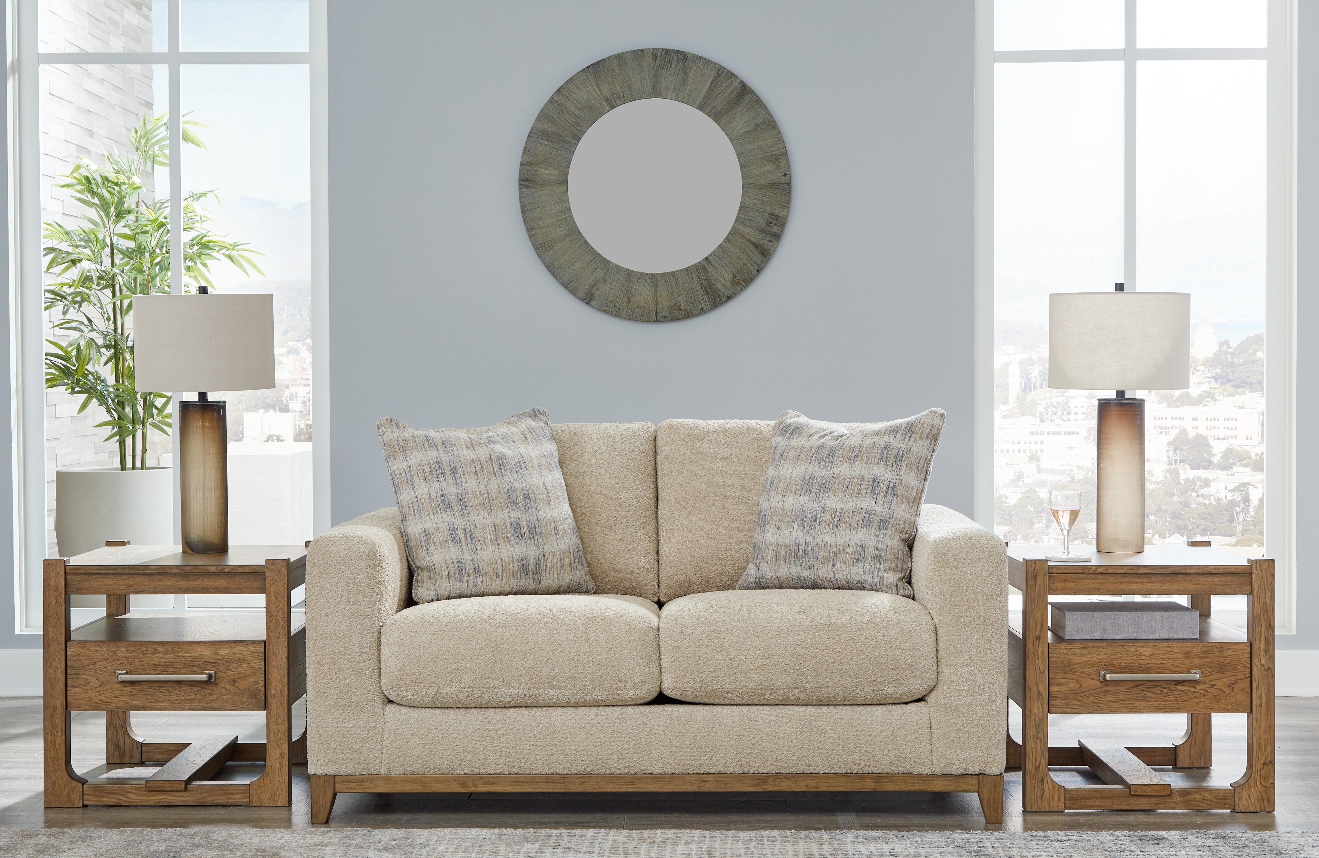 Homestyle Furniture - Ashley Furniture - Parklynn Loveseat - Loveseat - 4890235