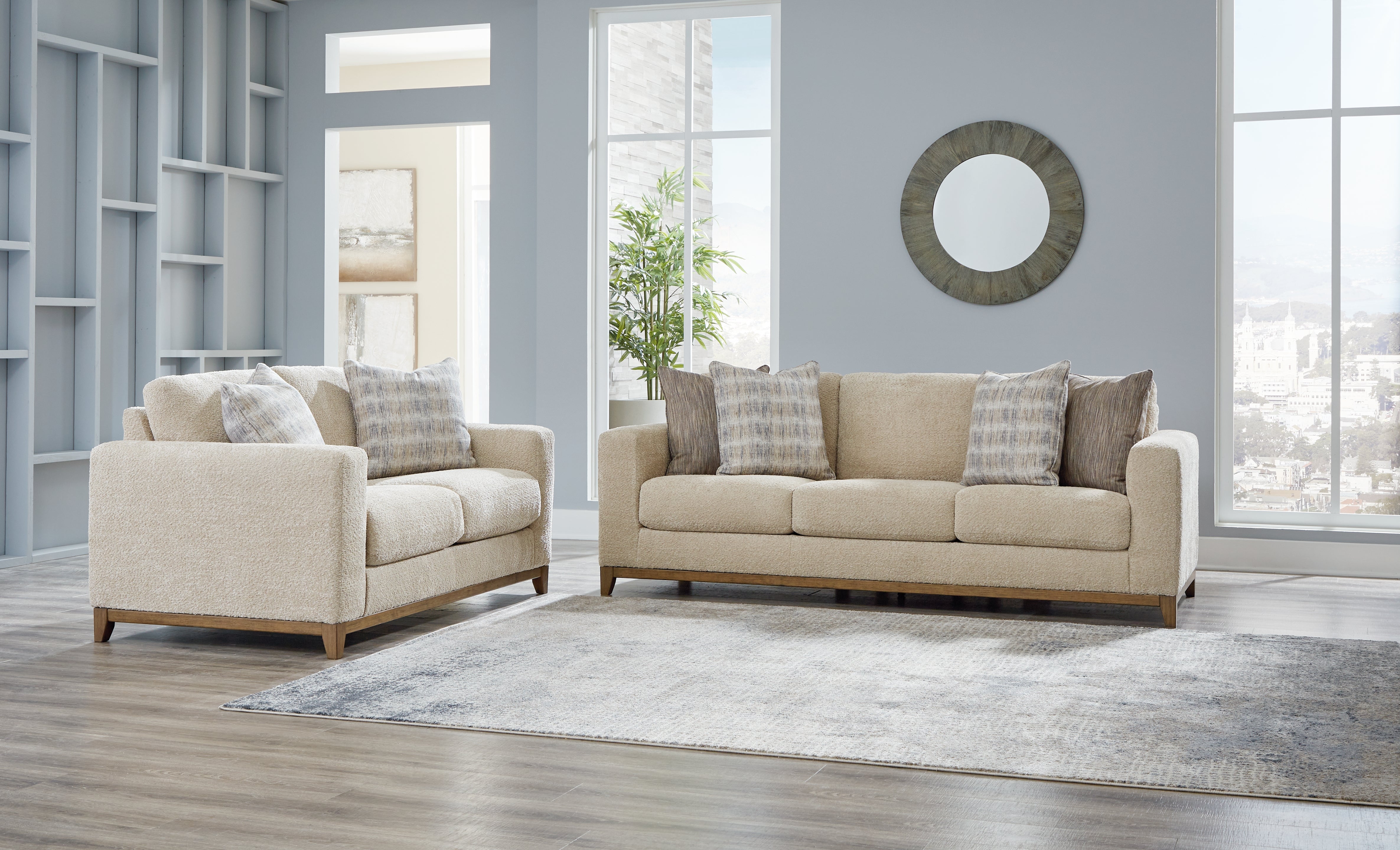 Homestyle Furniture - Ashley Furniture - Parklynn Sofa and Loveseat - Sofa and Loveseat - 48902U1