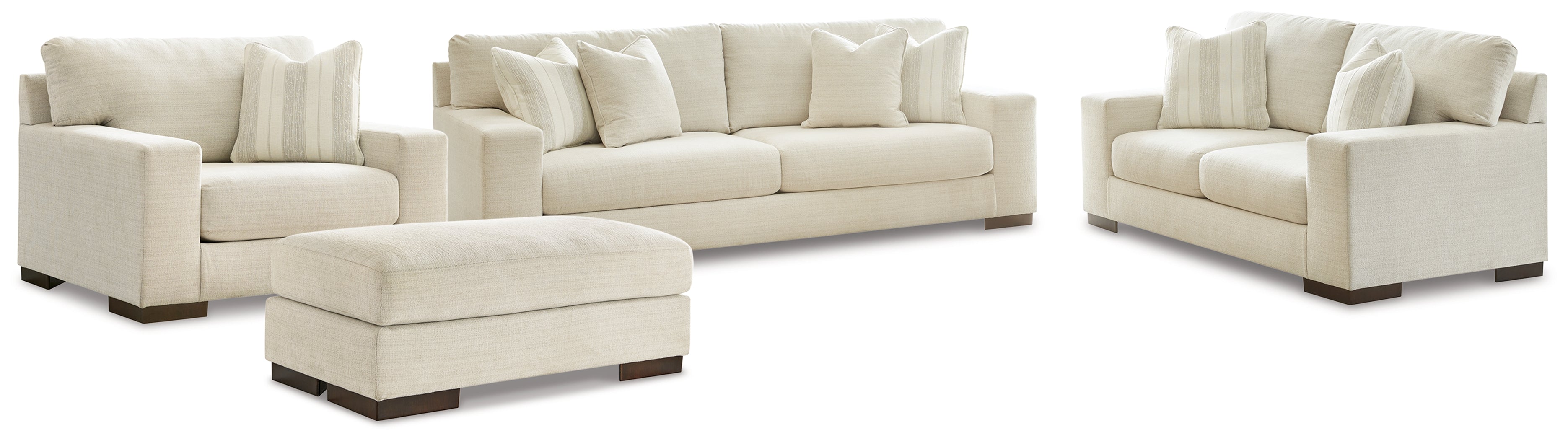 Homestyle Furniture - Ashley Furniture - Maggie Sofa, Loveseat, Chair and Ottoman - Sofa, Loveseat, Chair and Ottoman - 52003U4
