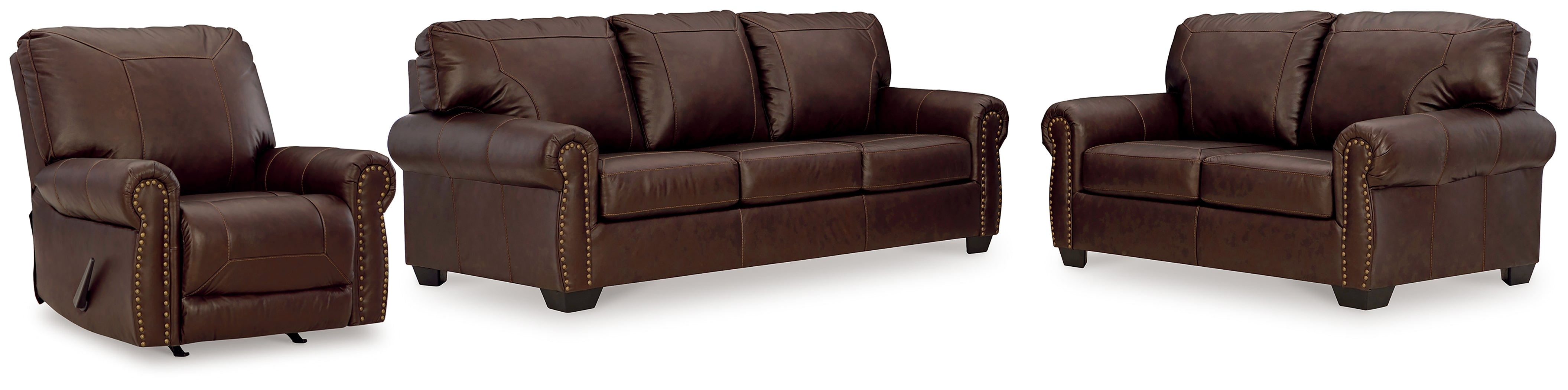 Homestyle Furniture - Ashley Furniture - Colleton Sofa, Loveseat and Recliner - Sofa, Loveseat and Recliner - 52107U3