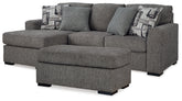 Homestyle Furniture - Ashley Furniture - Gardiner Sofa Chaise and Ottoman - Sofa Chaise and Ottoman - 52404U1