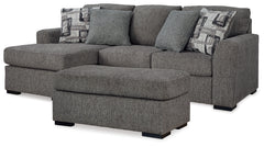 Homestyle Furniture - Ashley Furniture - Gardiner Sofa Chaise and Ottoman - Sofa Chaise and Ottoman - 52404U1