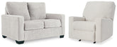 Homestyle Furniture - Ashley Furniture - Rannis Twin Sofa Sleeper and Recliner - Twin Sofa Sleeper and Recliner - 53603U1