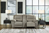 Homestyle Furniture - Ashley Furniture - Next-Gen Gaucho Power Reclining Loveseat with Console - DBL REC PWR Loveseat w/Console - 5420396