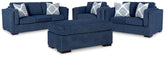 Homestyle Furniture - Ashley Furniture - Evansley Sofa, Loveseat, Oversized Chair and Ottoman - Sofa, Loveseat, Oversized Chair and Ottoman - 54502U3