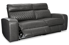 Homestyle Furniture - Ashley Furniture - Samperstone 2-Piece Power Reclining Sectional Loveseat - 2-Piece Power Reclining Sectional Loveseat - 55203S5