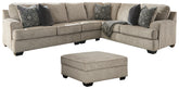 Homestyle Furniture - Ashley Furniture - Bovarian 3-Piece Sectional with Ottoman - 3-Piece Sectional with Ottoman - 56103U2