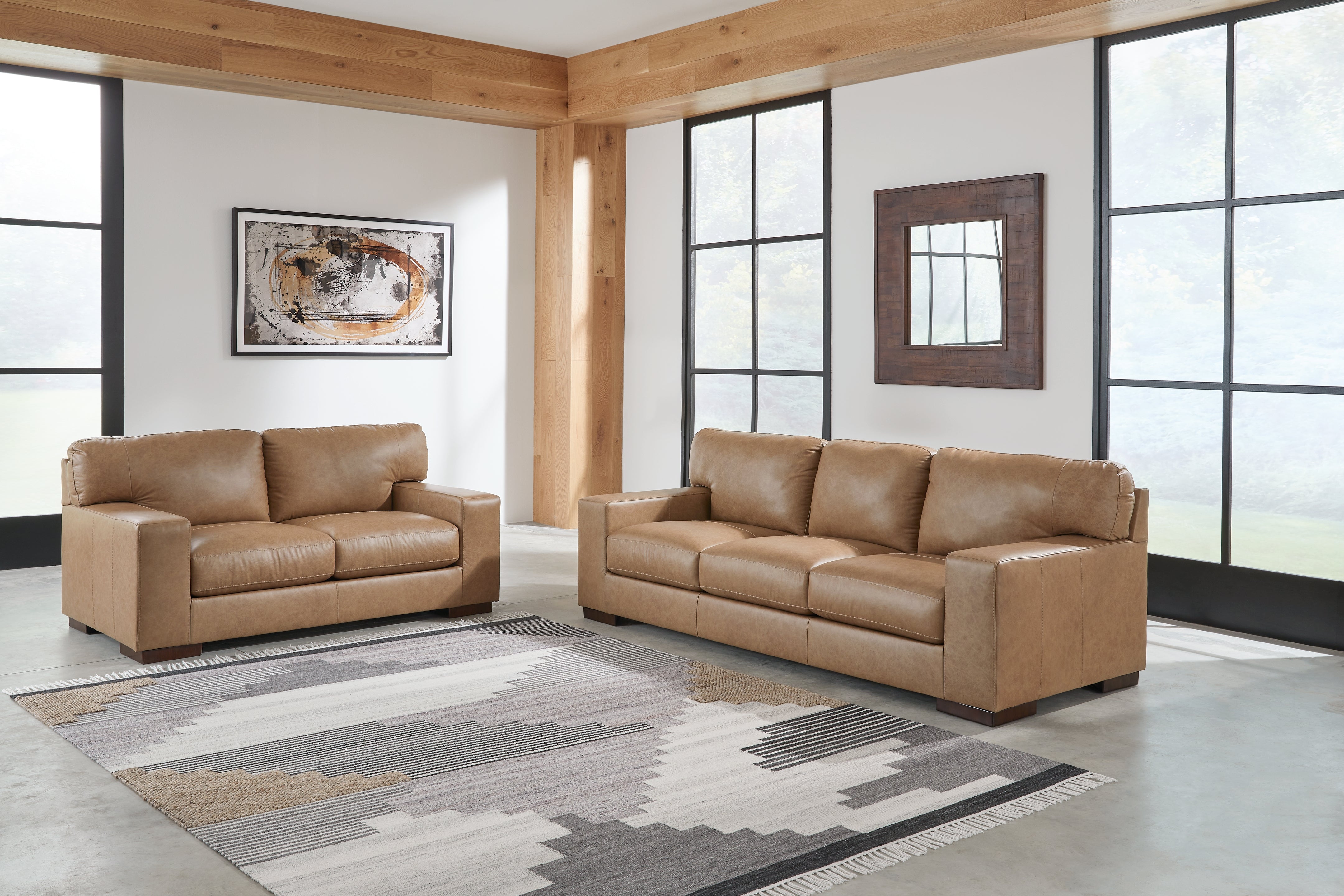Homestyle Furniture - Ashley Furniture - Lombardia Sofa and Loveseat - Sofa and Loveseat - 57302U1