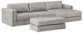 Homestyle Furniture - Ashley Furniture - Amiata 2-Piece Sectional with Chaise and Ottoman - 2-Piece Sectional with Chaise and Ottoman - 57404U1