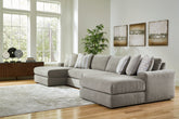 Homestyle Furniture - Ashley Furniture - Avaliyah 4-Piece Double Chaise Sectional - RAF 4-Piece Double Chaise Sectional - 58103S11