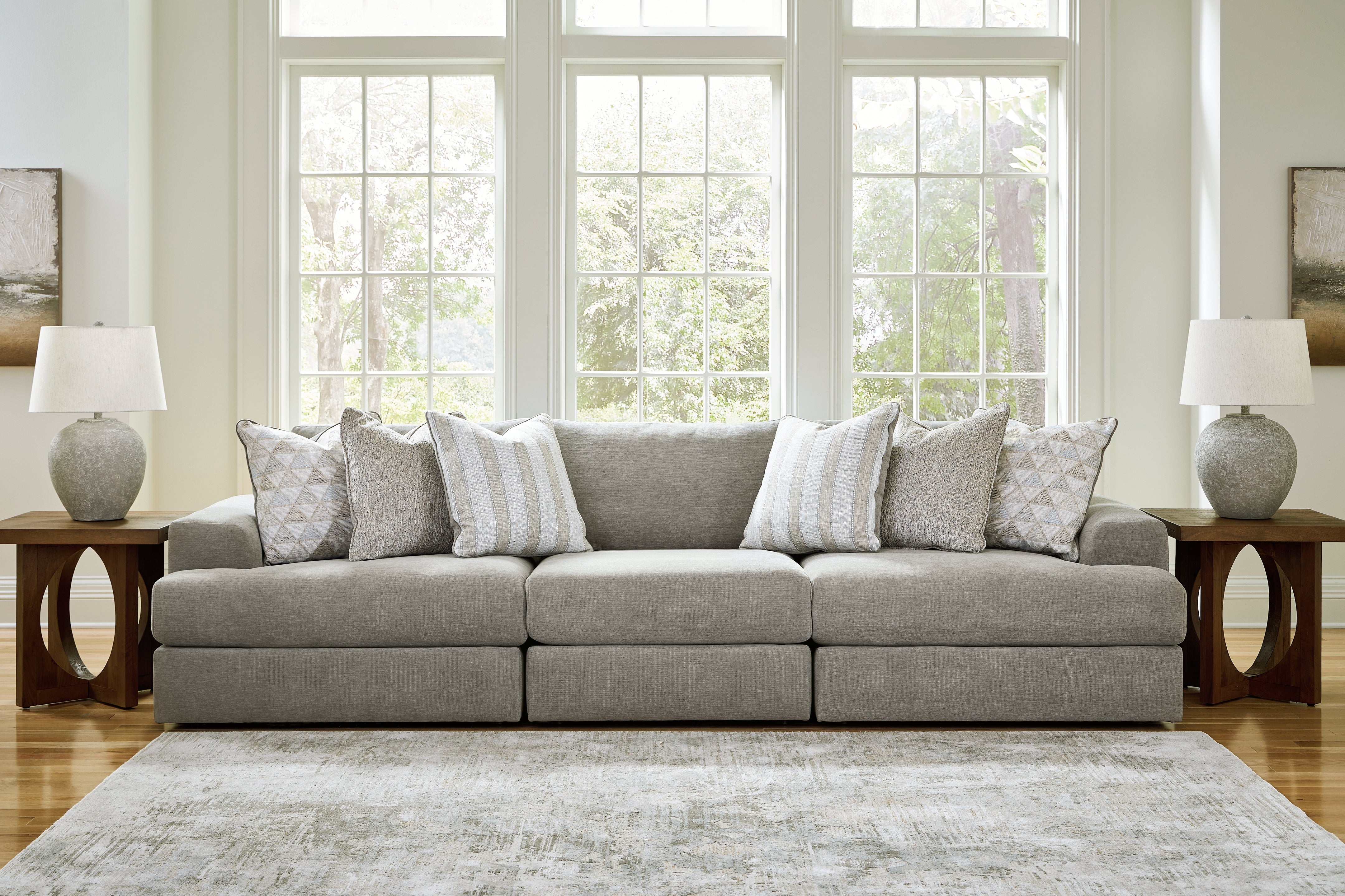 Homestyle Furniture - Ashley Furniture - Avaliyah 3-Piece Sectional Sofa - RAF 3-Piece Sectional Sofa - 58103S2