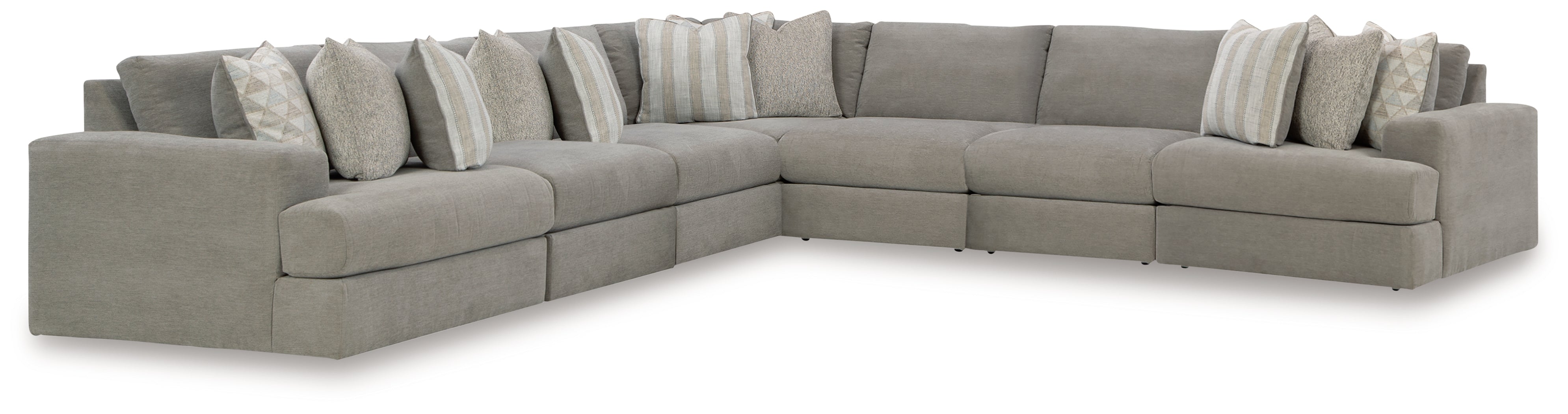 Homestyle Furniture - Ashley Furniture - Avaliyah 7-Piece Sectional - RAF 7-Piece Sectional - 58103S8