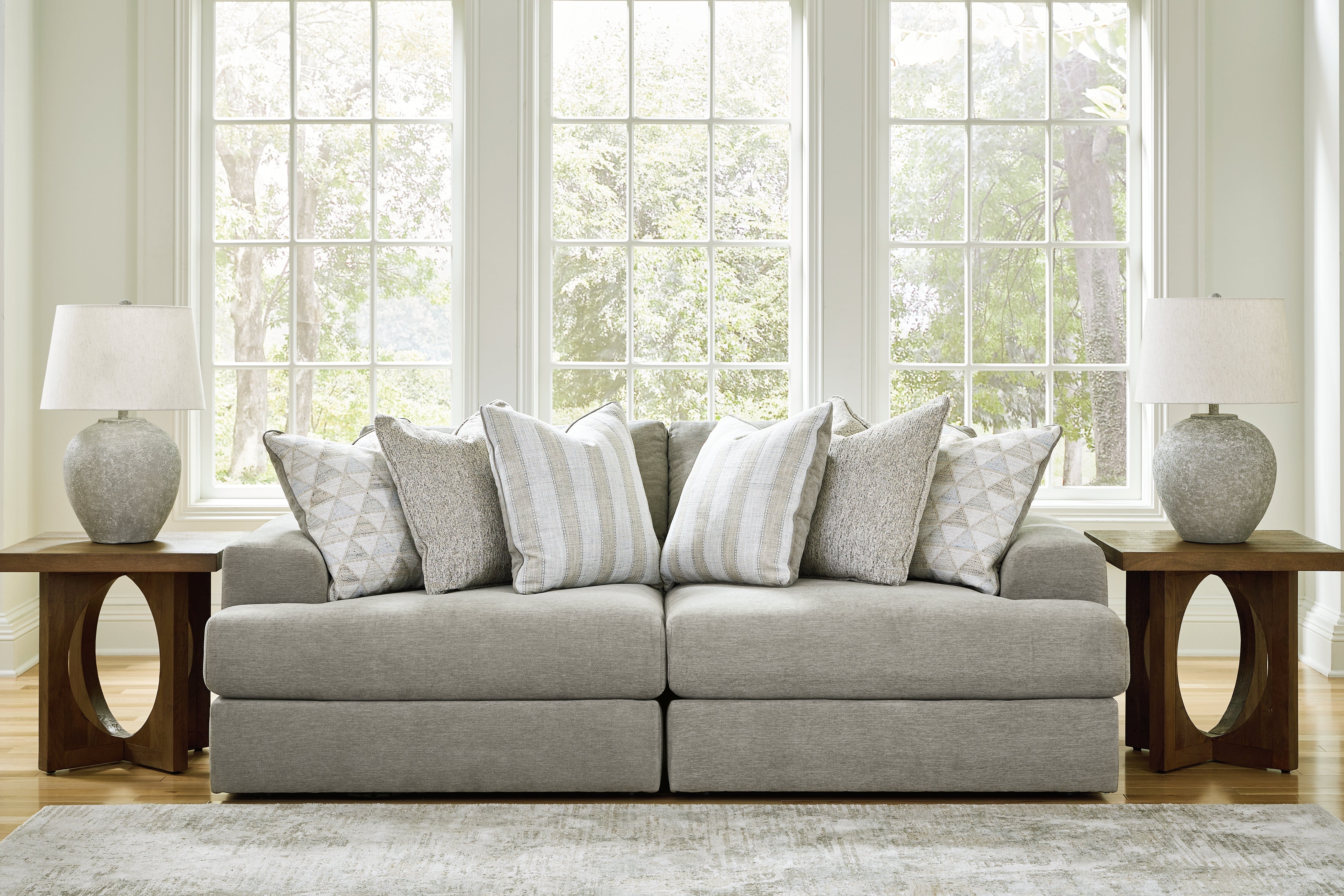 Homestyle Furniture - Ashley Furniture - Avaliyah 2-Piece Sectional Loveseat - RAF 2-Piece Sectional Loveseat - 58103S1