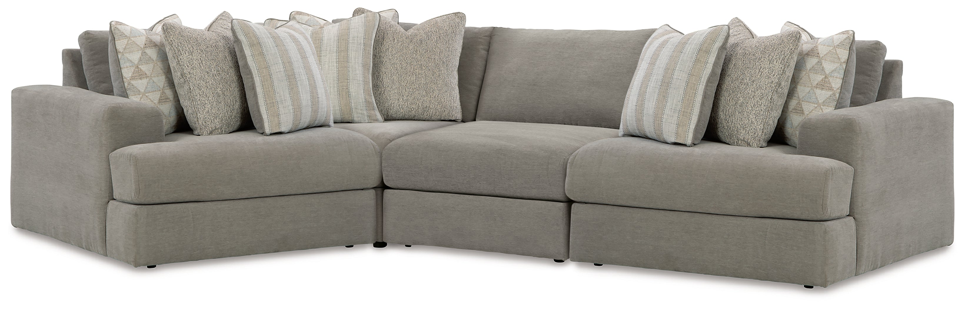 Homestyle Furniture - Ashley Furniture - Avaliyah 4-Piece Sectional - RAF 4-Piece Sectional - 58103S5