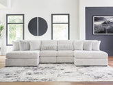 Homestyle Furniture - Ashley Furniture - Cuddle Plush 4-Piece Sectional with Chaise - 4-Piece Sectional with Chaise - PC59106S4