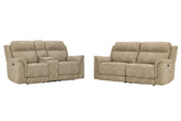 Homestyle Furniture - Ashley Furniture - Next-Gen DuraPella Power Reclining Sofa and Loveseat - Power Reclining Sofa and Loveseat - 59302U1